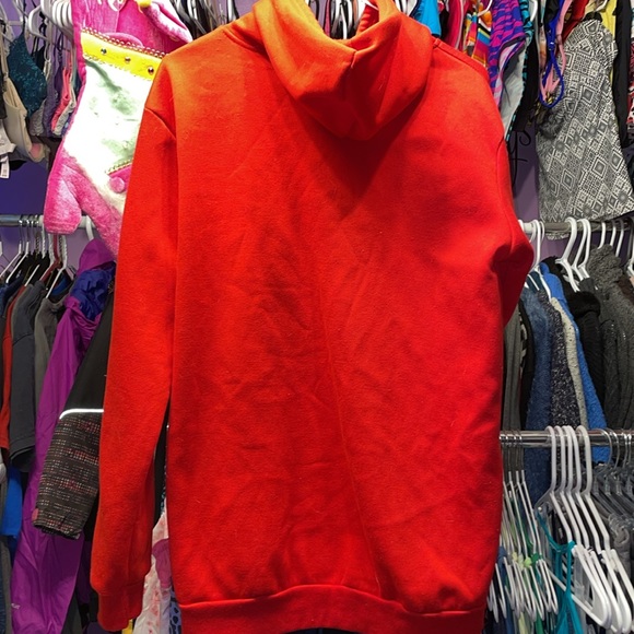 LYRI CAL  Lemonade 100% Real Music SHEIN red hoodie size X-Large music fan - Picture 5 of 7